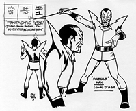 Fantastic Four Model Sheet #1 - Mysterious Molecule Man