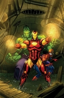 Iron-man, Spider-man & Hulk