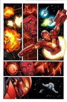 IRON MAN #8 Preview 3 by GREG LAND