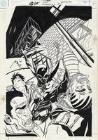 Batgirl #9 inked cover