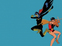 Batgirl & Robin wallpaper