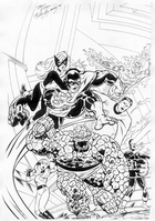 Ray Krissing X-men: Hidden years # 8 cover recreation