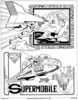 Superman's Fortress of Solitude and Supermobile
