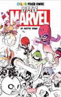 LITTLE MARVEL BY SKOTTIE YOUNG COLORING BOOK