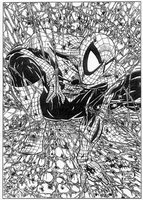 Jerry Butler Spider-man # 1 cover recreation