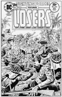 Our Fighting Forces "The Losers" #154 "The Tiger Attacks!" Cover - DON PERLIN