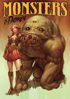 MONSTERS & DAMES art book for 2010