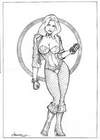 Black Canary by Michelangelo