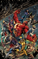 AGE OF ULTRON #5 Cover by Bryan Hitch