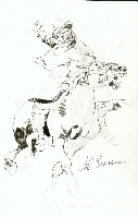 Horseman sketch