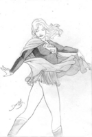 Supergirl - sketch