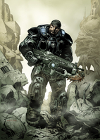 Gears of War #1 alternate cover