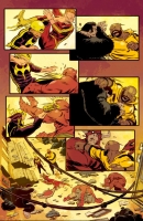 POWER MAN AND IRON FIST #10 Preview 2 art by SANFORD GREENE