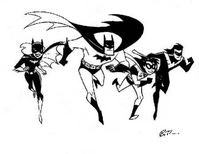 Batman, Batgirl, Nightwing & Robin
