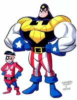 General Glory and Ernie by Bruce Timm