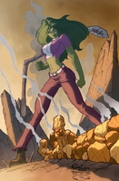 She-Hulk pin-up