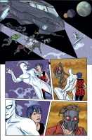 SILVER SURFER #4 preview 2 by Mike Allred