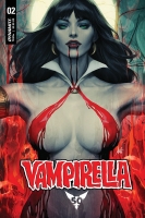 Vampirella #2 cover by Stanley Artgerm Lau