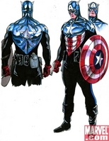 Captain America's new Costume by Alex Ross