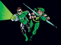 Green Lantern & Green Arrow wallpaper