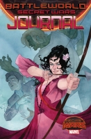SECRET WARS JOURNAL #1 cover by Kevin Wada