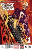 ALL-NEW GHOST RIDER #1 SECOND PRINTING VARIANT