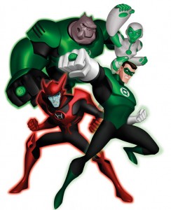 Green Lantern TAS main cast