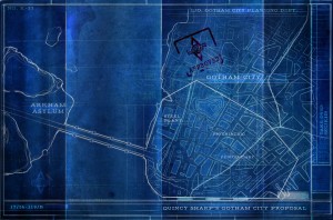 Arkham City map