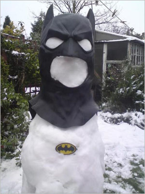 Batman Snowman