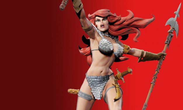 Red Sonja by Frank Thorne Statue Launches on Indiegogo