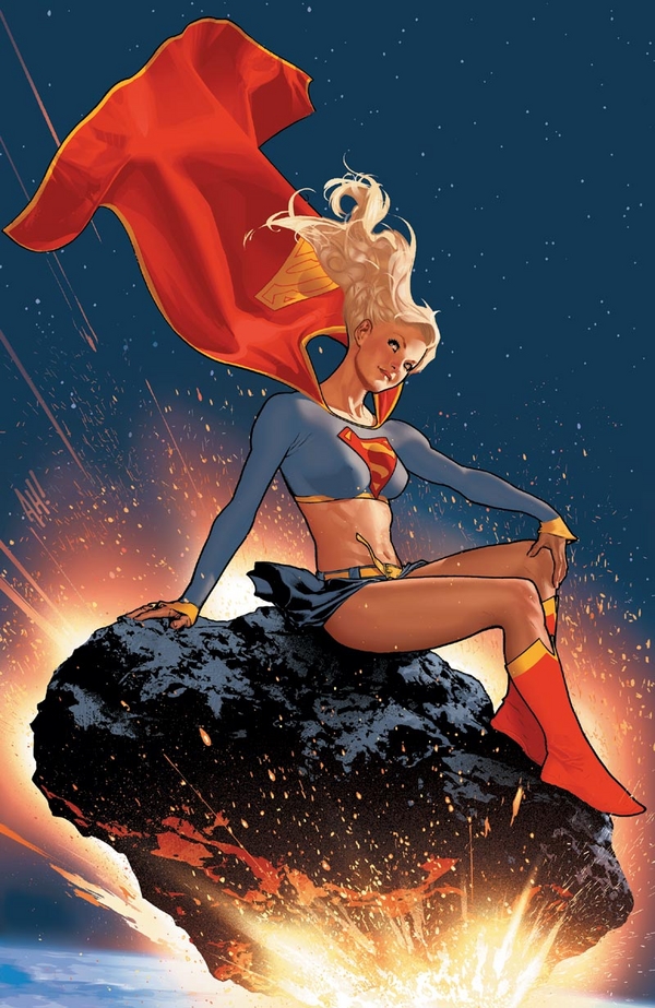 Supergirl - color by Adam Hughes