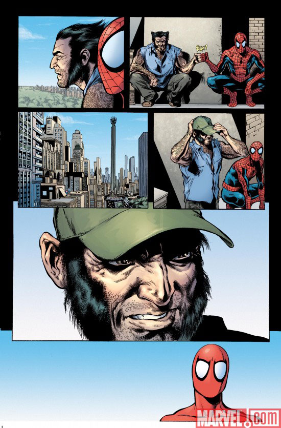 AMAZING SPIDER-MAN #595 preview 1