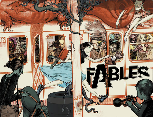 Fables 1st TPB Cover