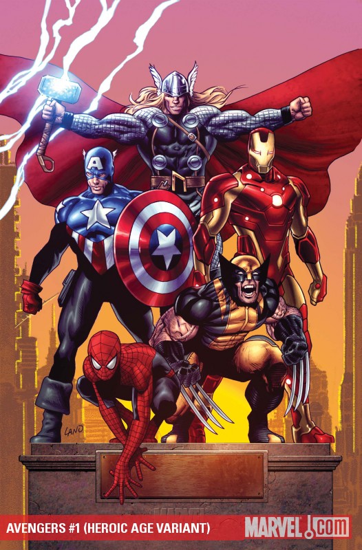 The Avengers #1 Heroic Age Variant Cover