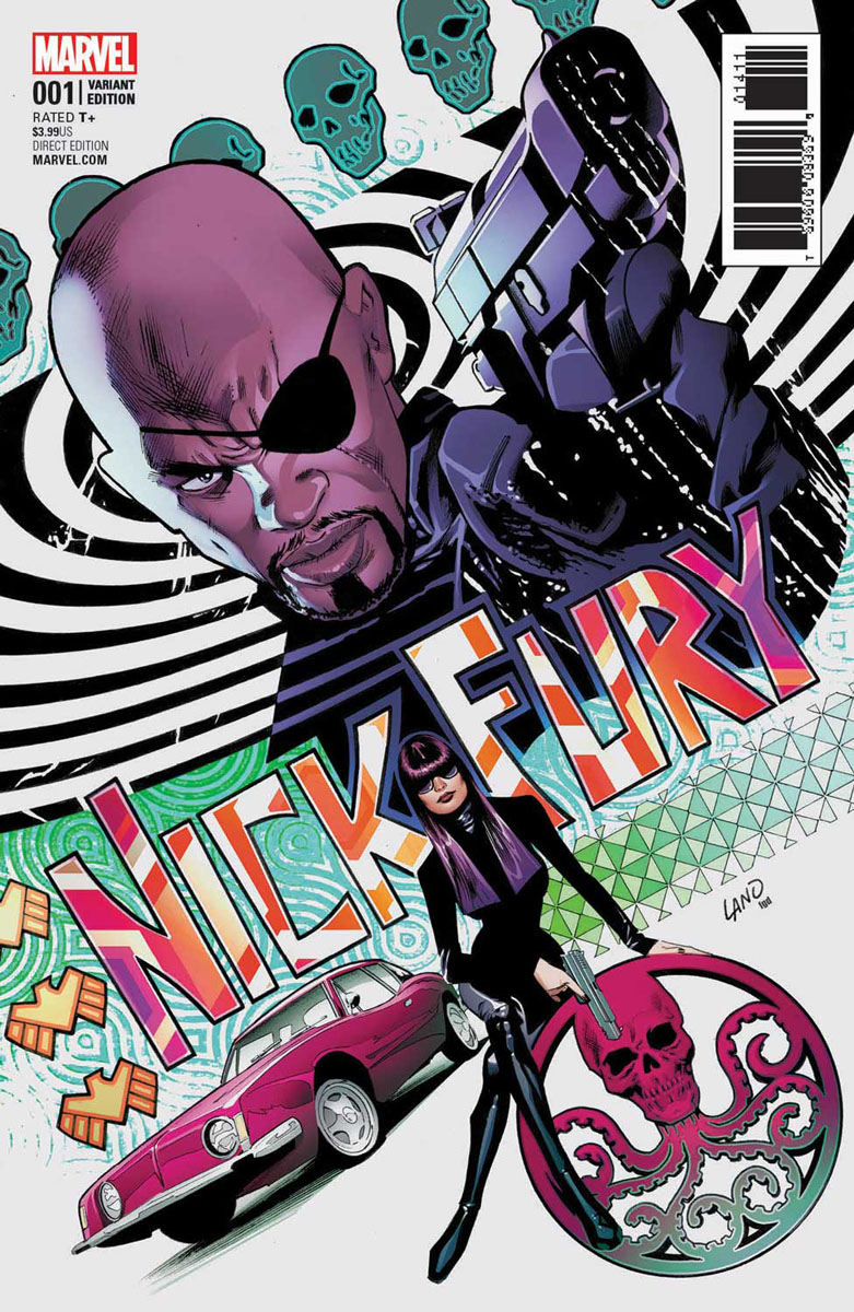 NICK FURY #1 Variant Cover by GREG LAND