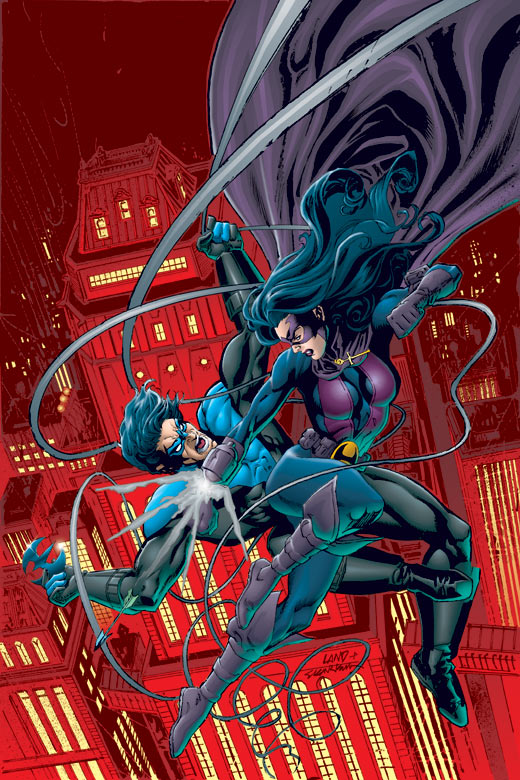 Nightwing vs. Huntress