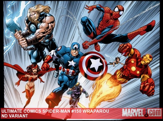 Ultimate Comics Spider-Man #150 (Wraparound Variant)