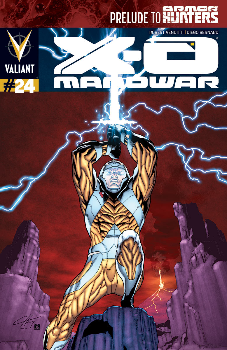X-O MANOWAR #24 (PRELUDE TO ARMOR HUNTERS) HENRY VARIANT