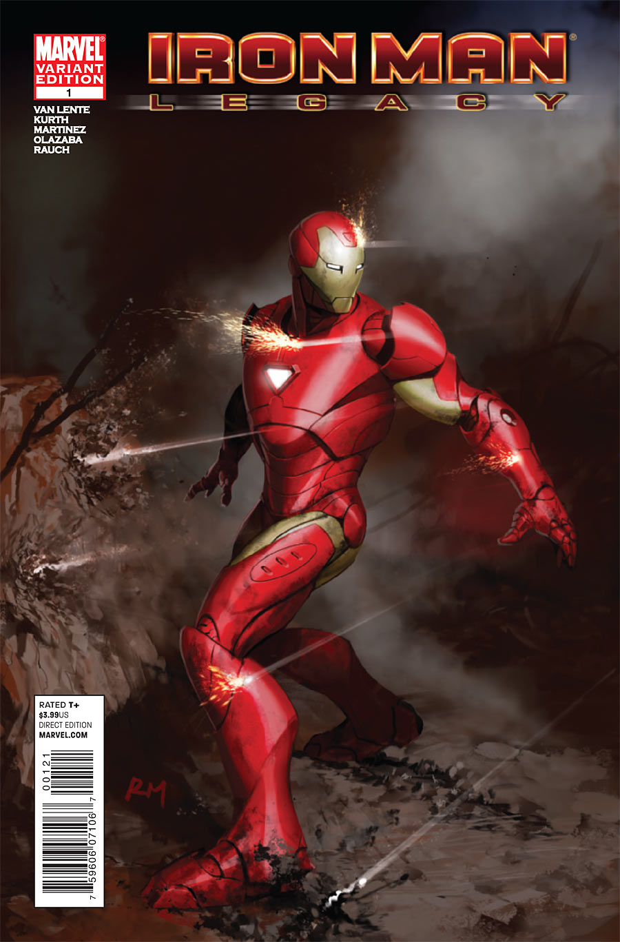 Iron Man: Legacy #1 (Variant Cover)