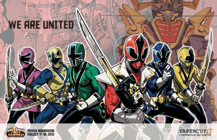 Power Rangers Super Samurai Power Morphicon poster