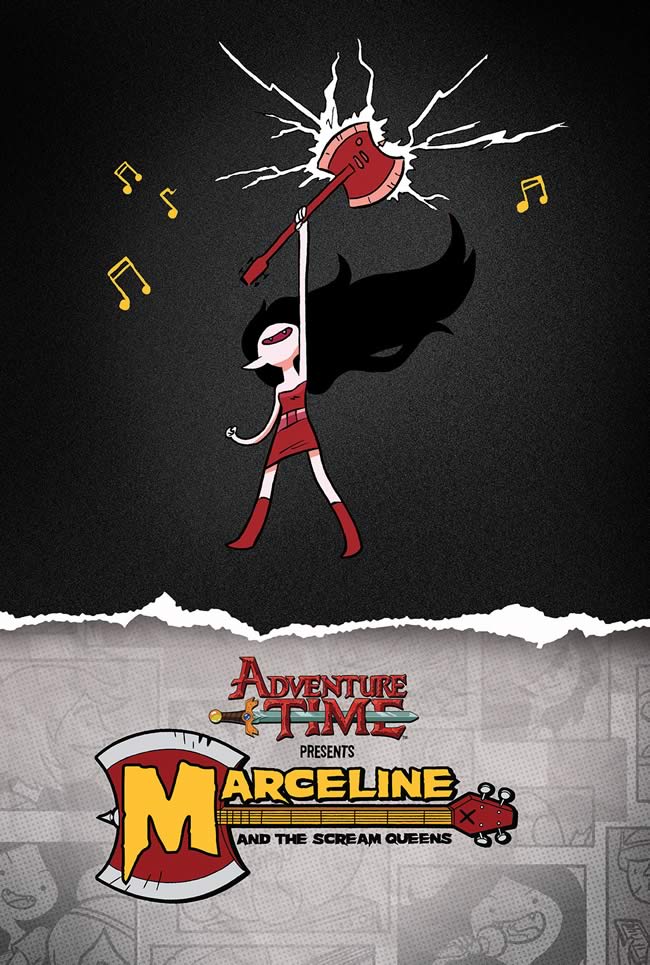 ADVENTURE TIME: MARCELINE AND THE SCREAM QUEENS MATHEMATICAL EDITION HC
