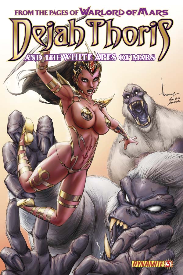 DEJAH THORIS AND THE WHITE APES OF MARS #3