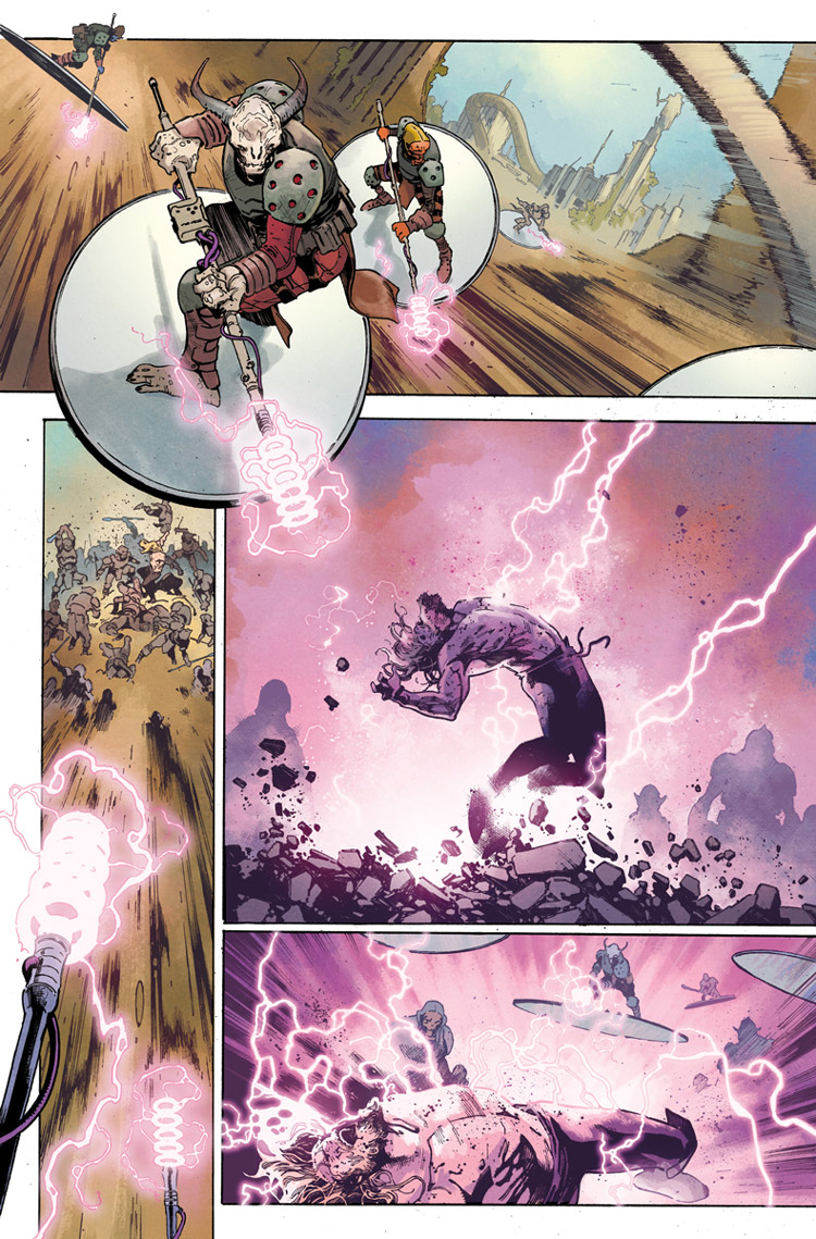 THE UNWORTHY THOR #1  Preview 3 art by Olivier Coipel