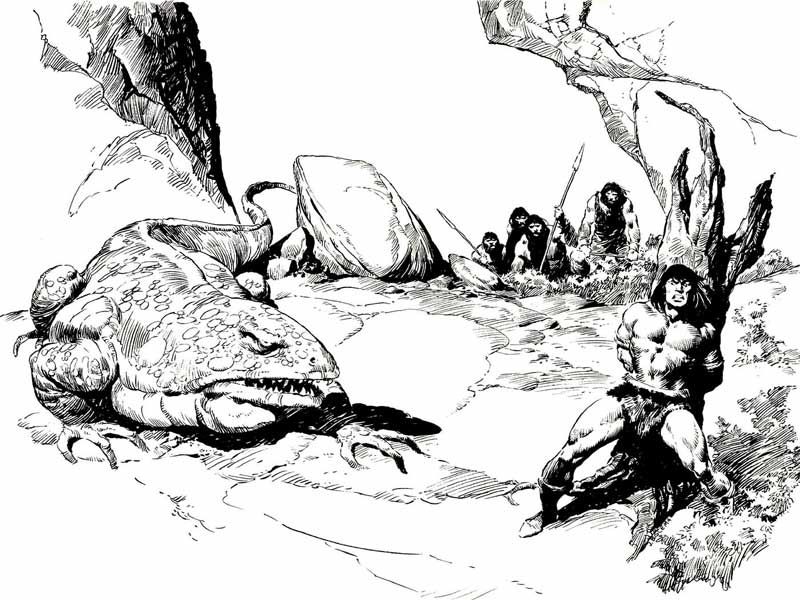 Conan and Lizard