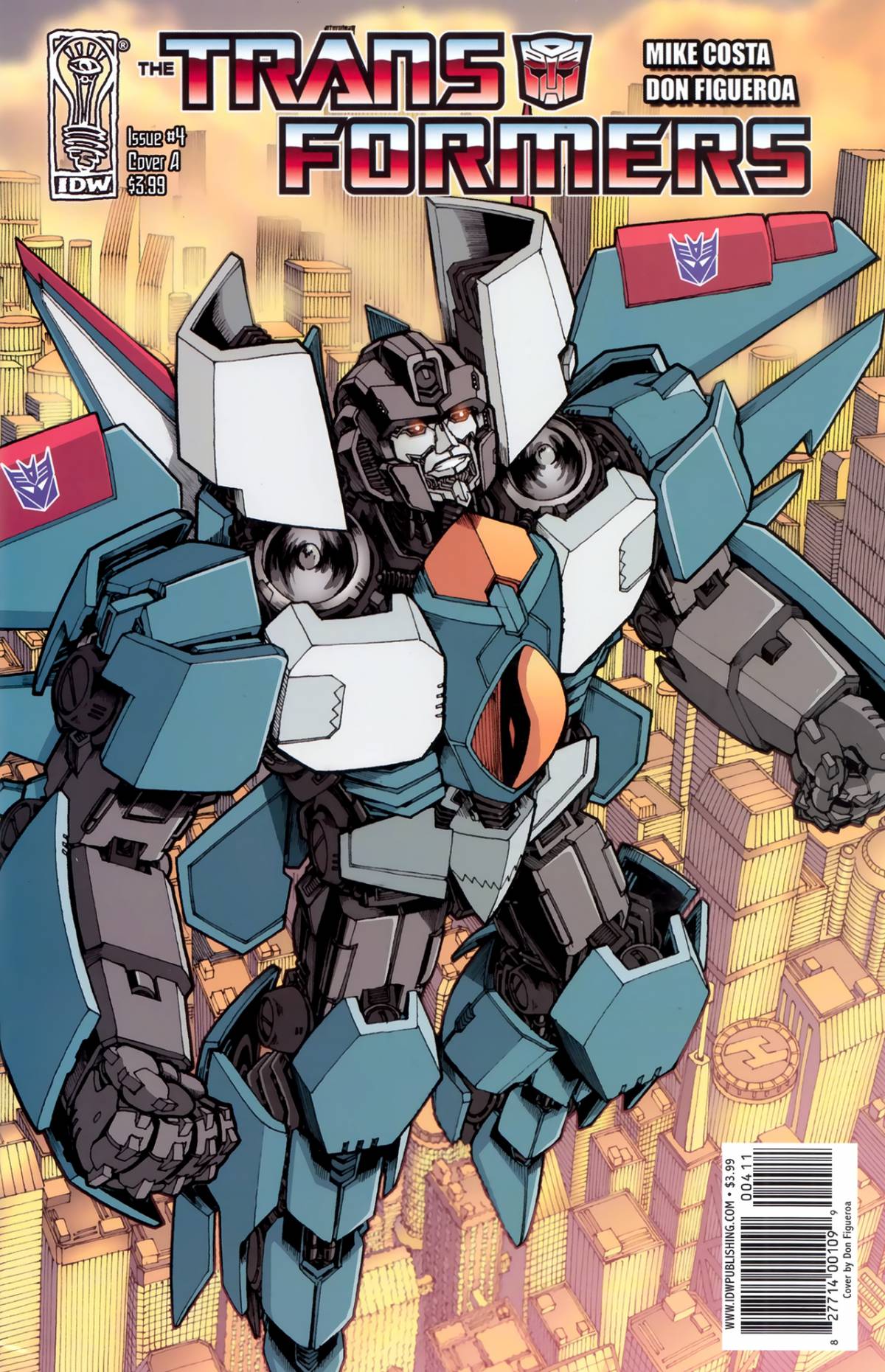 Transformers GENERATION 1 Ongoing #4 COVER A