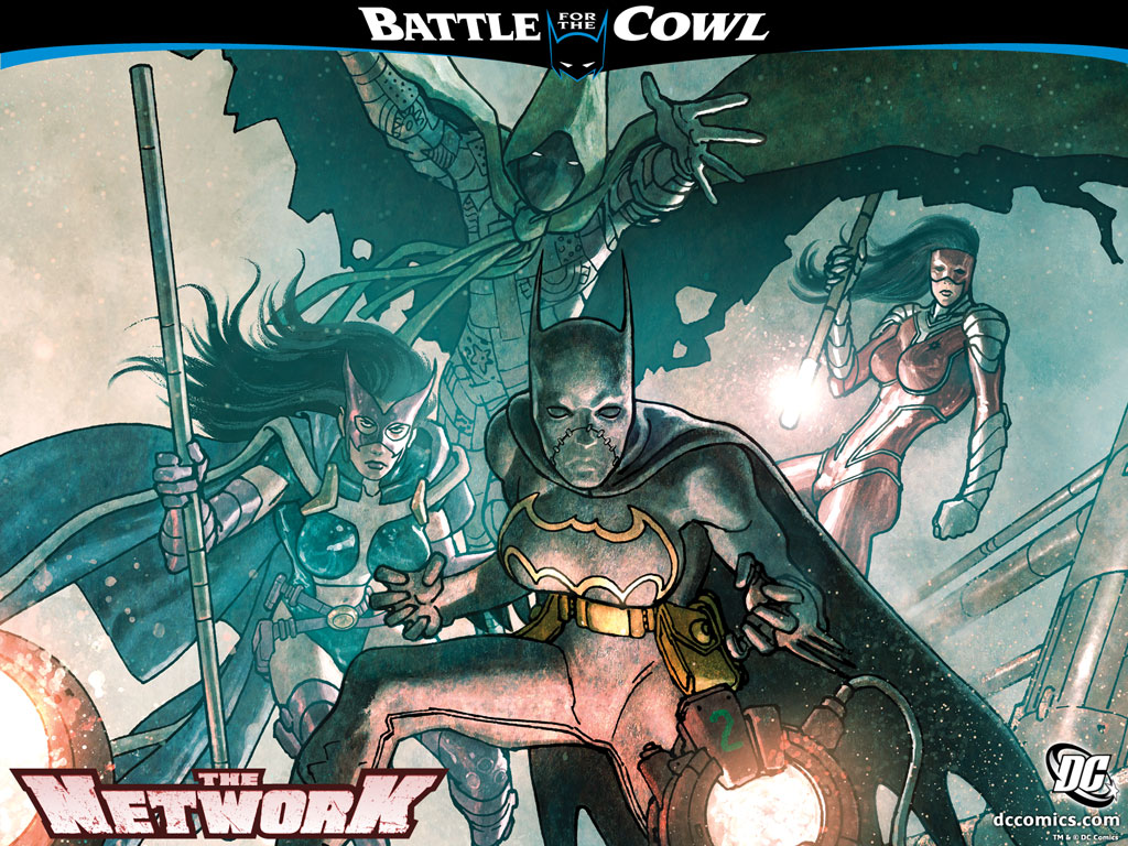 Batman: Battle For The Cowl The Network wallpaper