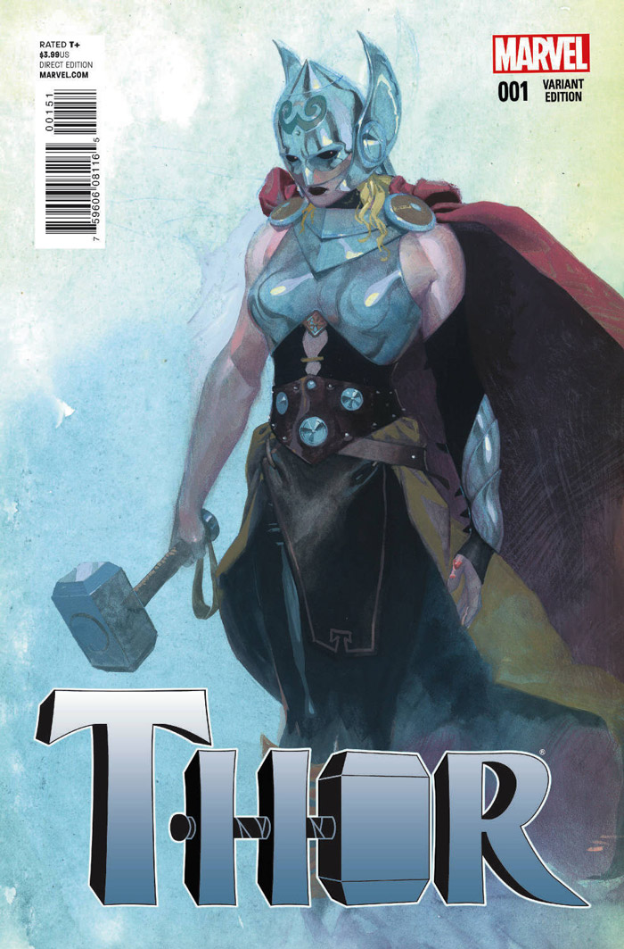 THOR #1 RIBIC VARIANT COVER