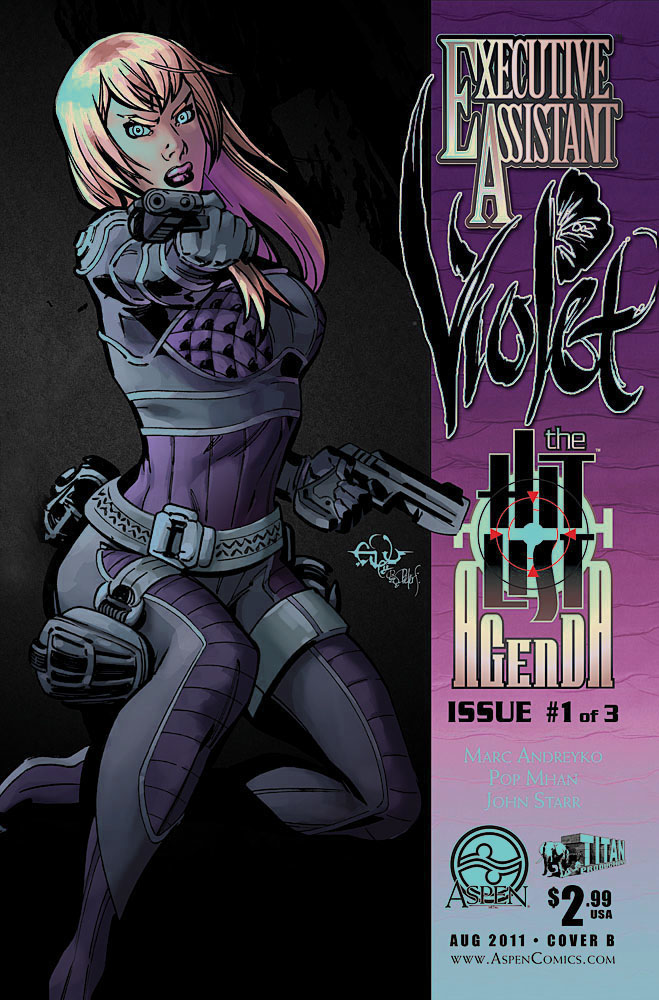 Executive Assistant : Violet, variant Cover