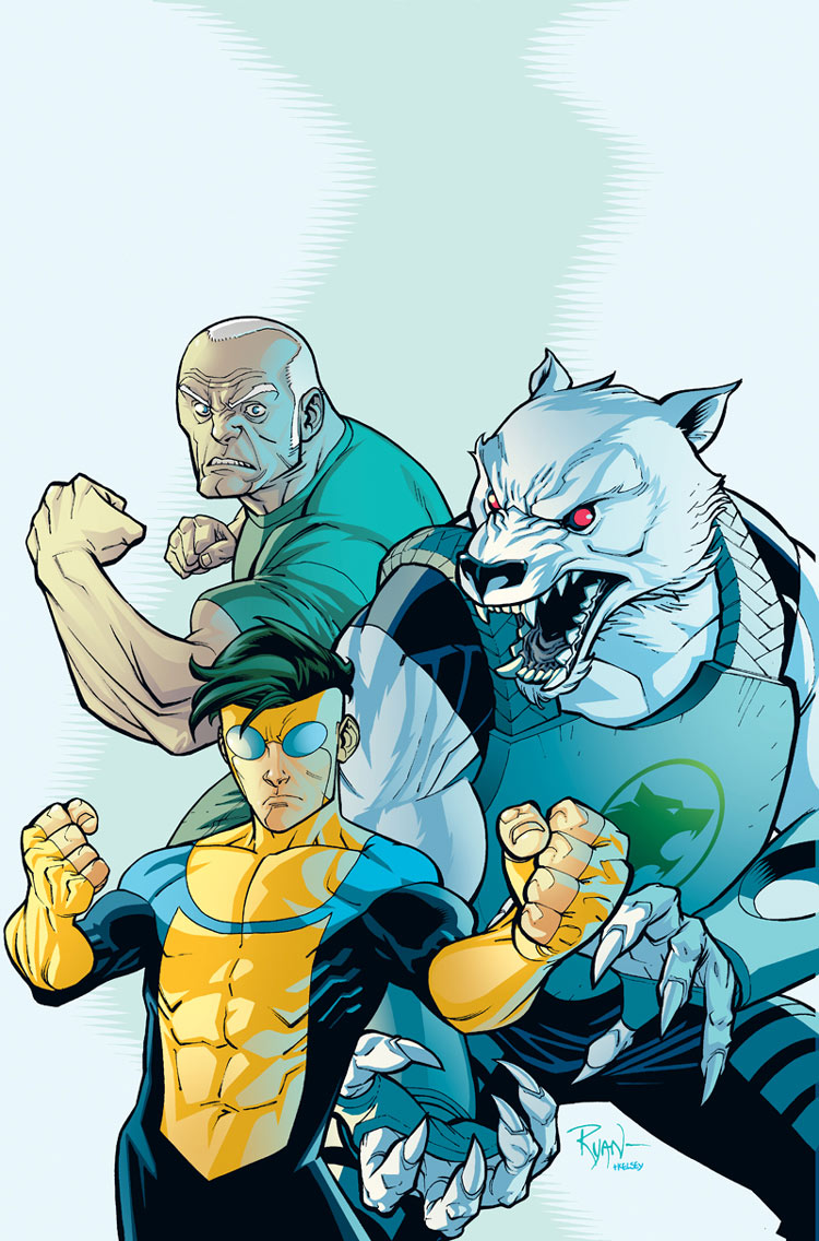 Invincible, Wolfman, Brit Cover