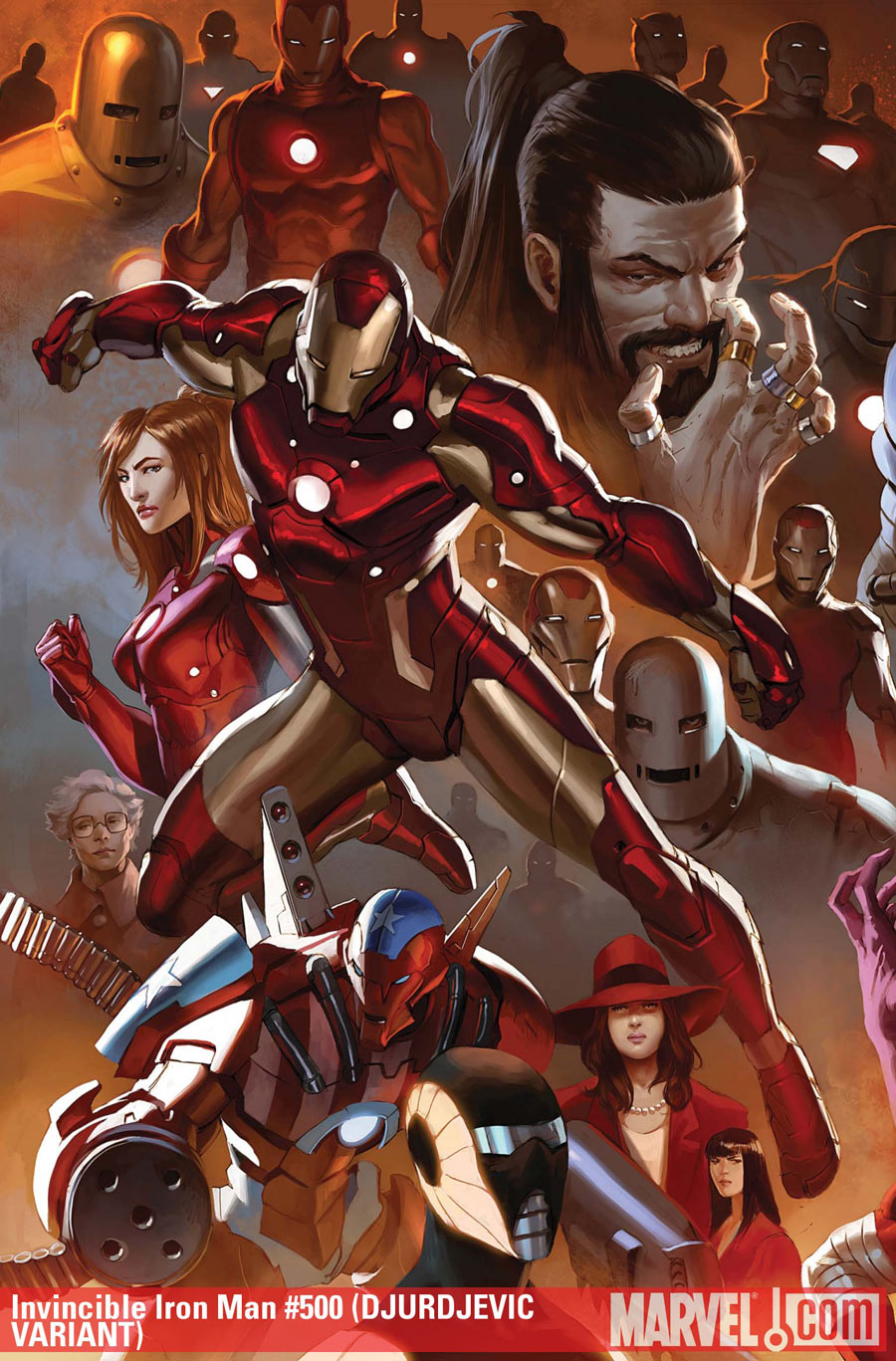 Invincible Iron Man #500 (Variant Cover)